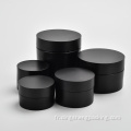 15g Black Oval Vide Jar Plastic Cream Pot pour le visage crème